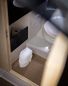 Preview: Classic Luftentfeuchter 450g steht auf dem Fußboden einer Toilette im Wohnmobil