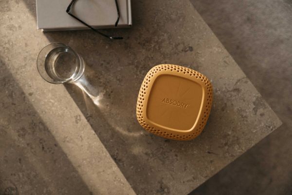 Preview: Absodry Duo Family Series 3 Luftentfeuchter für 30m³, senfgelb