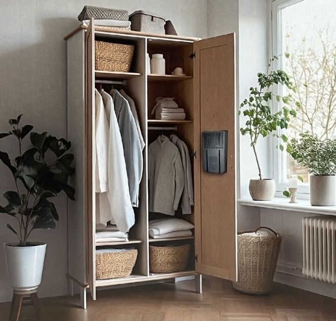 Absodry Duo Family Hanger, Luftentfeuchter für Schränke, 600g